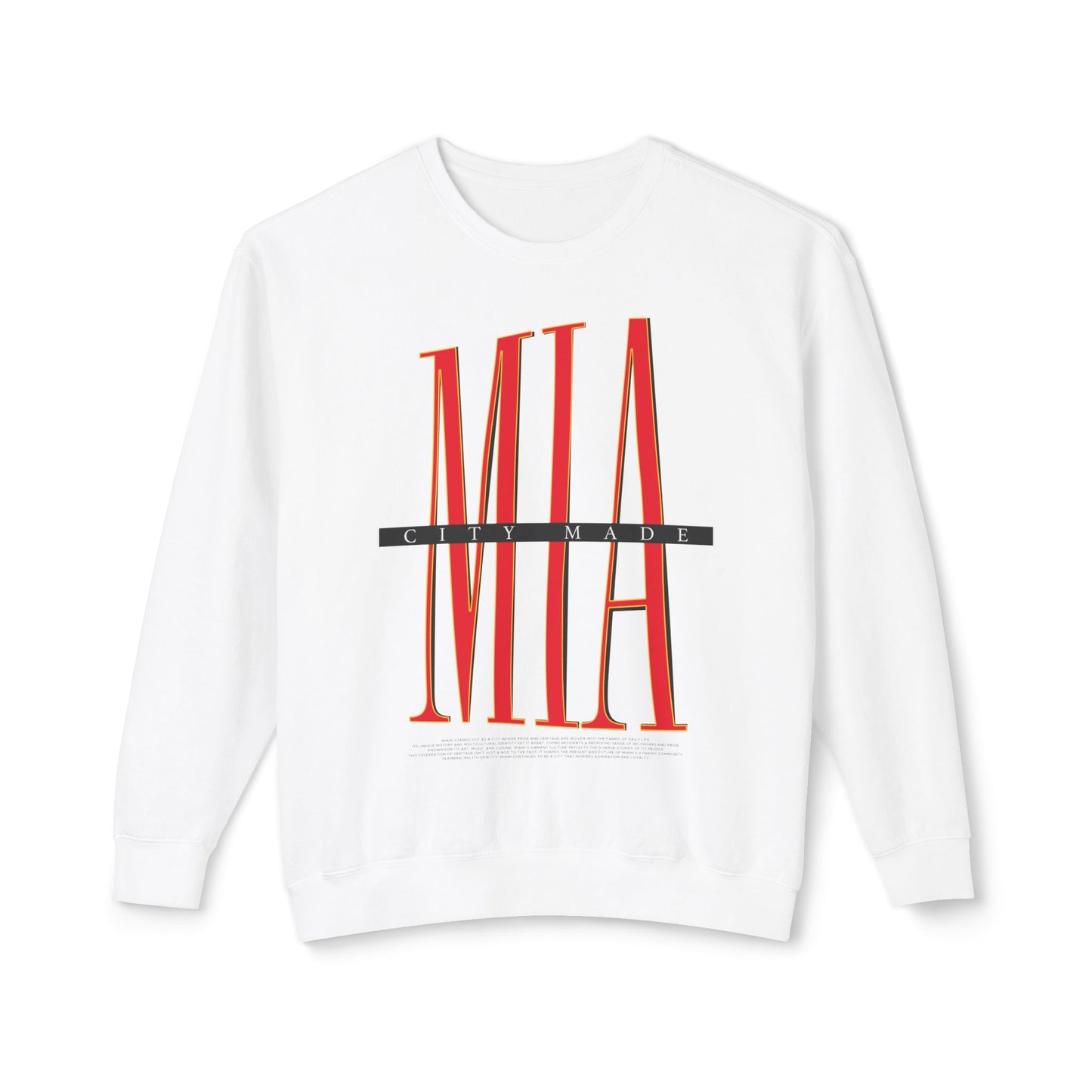 Miami City-Made Crewneck | Red