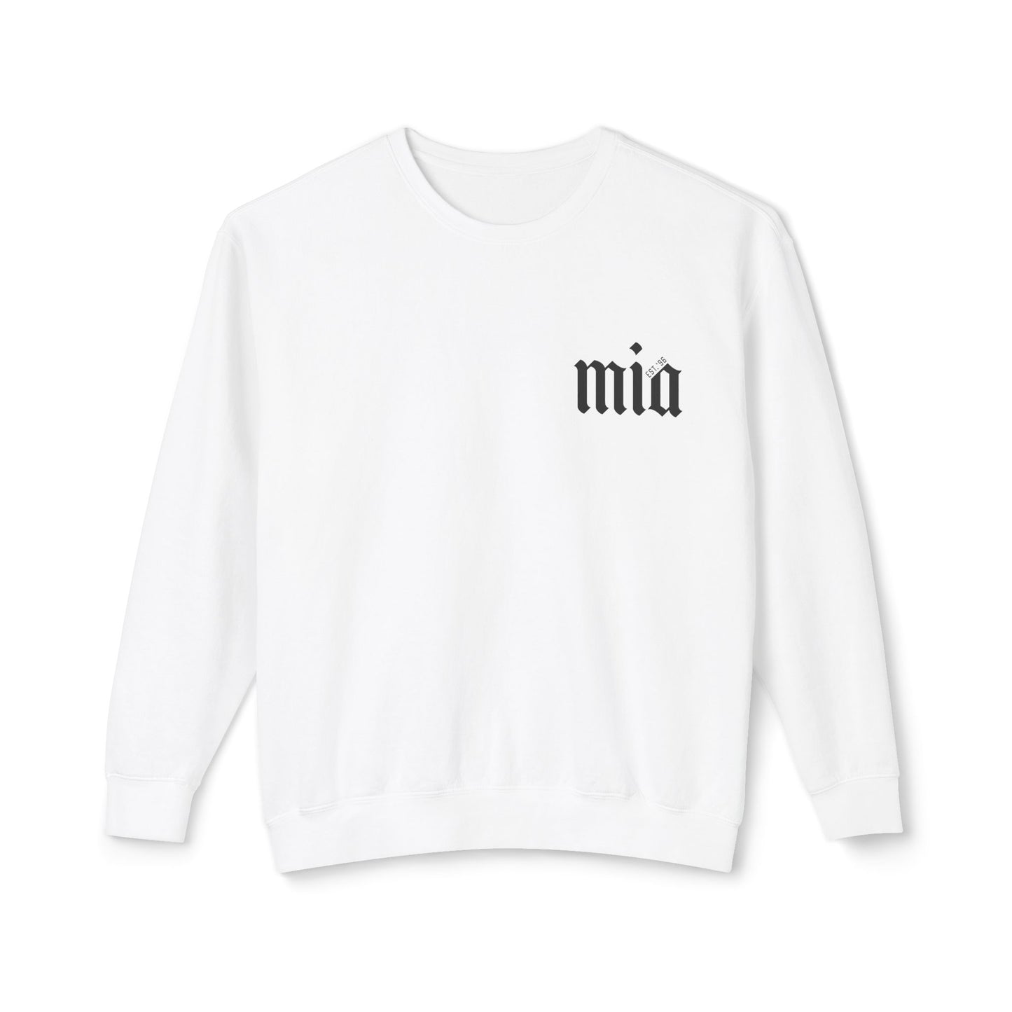 Miami Est. Crewneck | Black & White