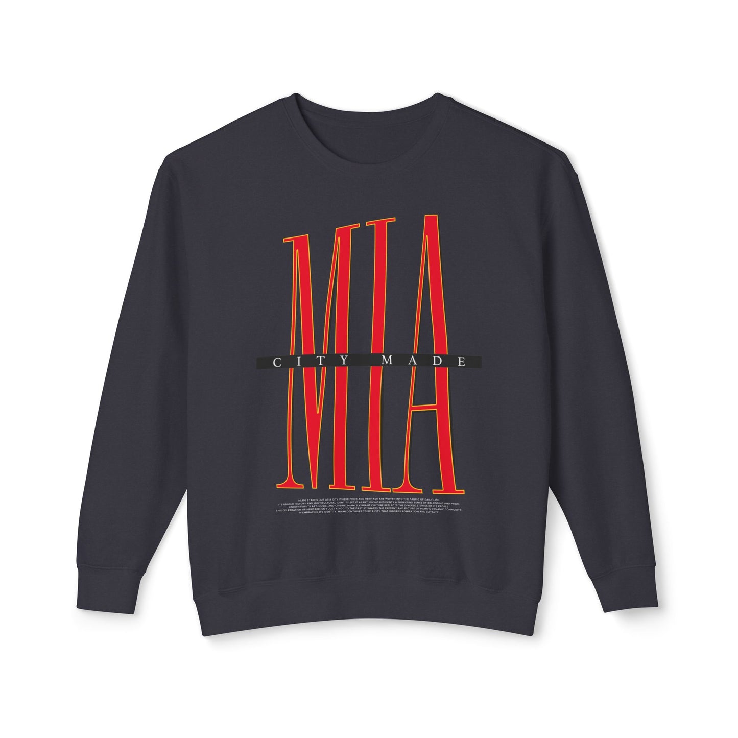 Miami City-Made Crewneck | Red