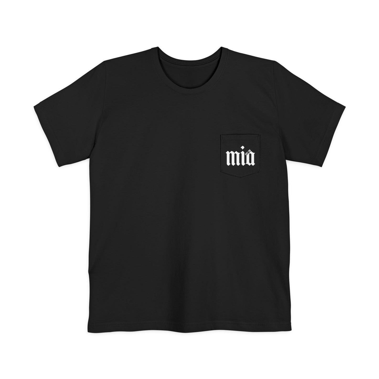 Miami Est. Pocket Tee | Black & White