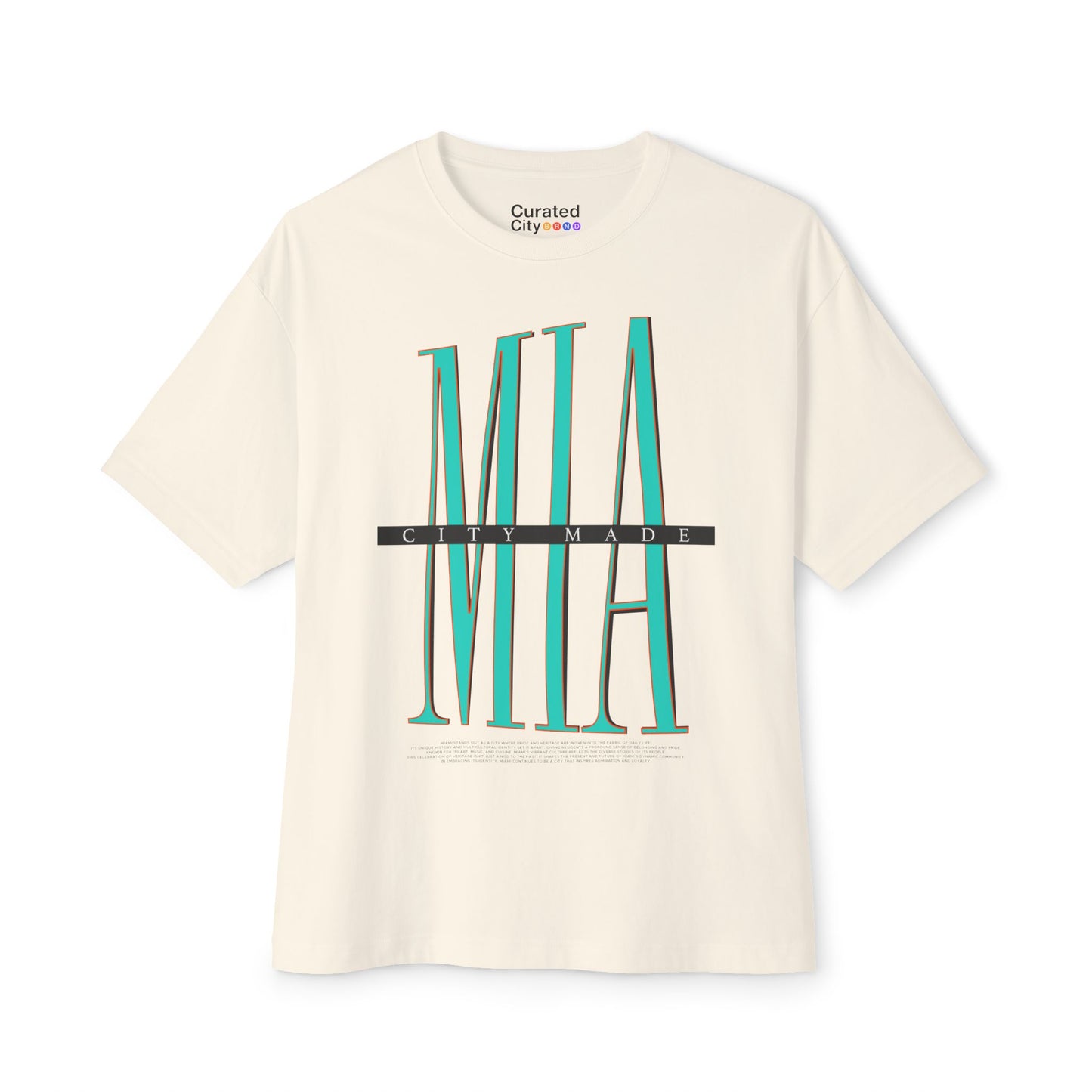 Miami City-Made Tee | Teal
