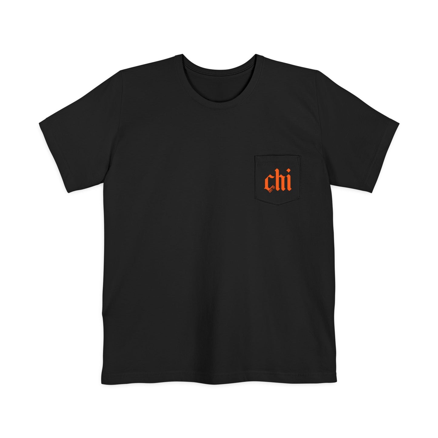Chicago Est. Pocket Tee | Orange