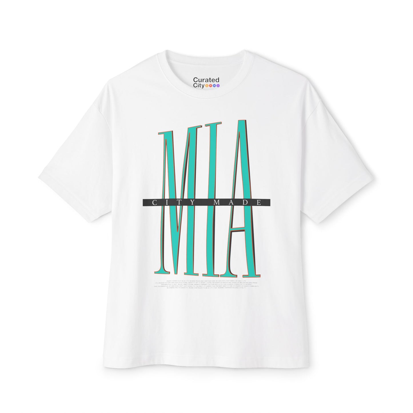 Miami City-Made Tee | Teal