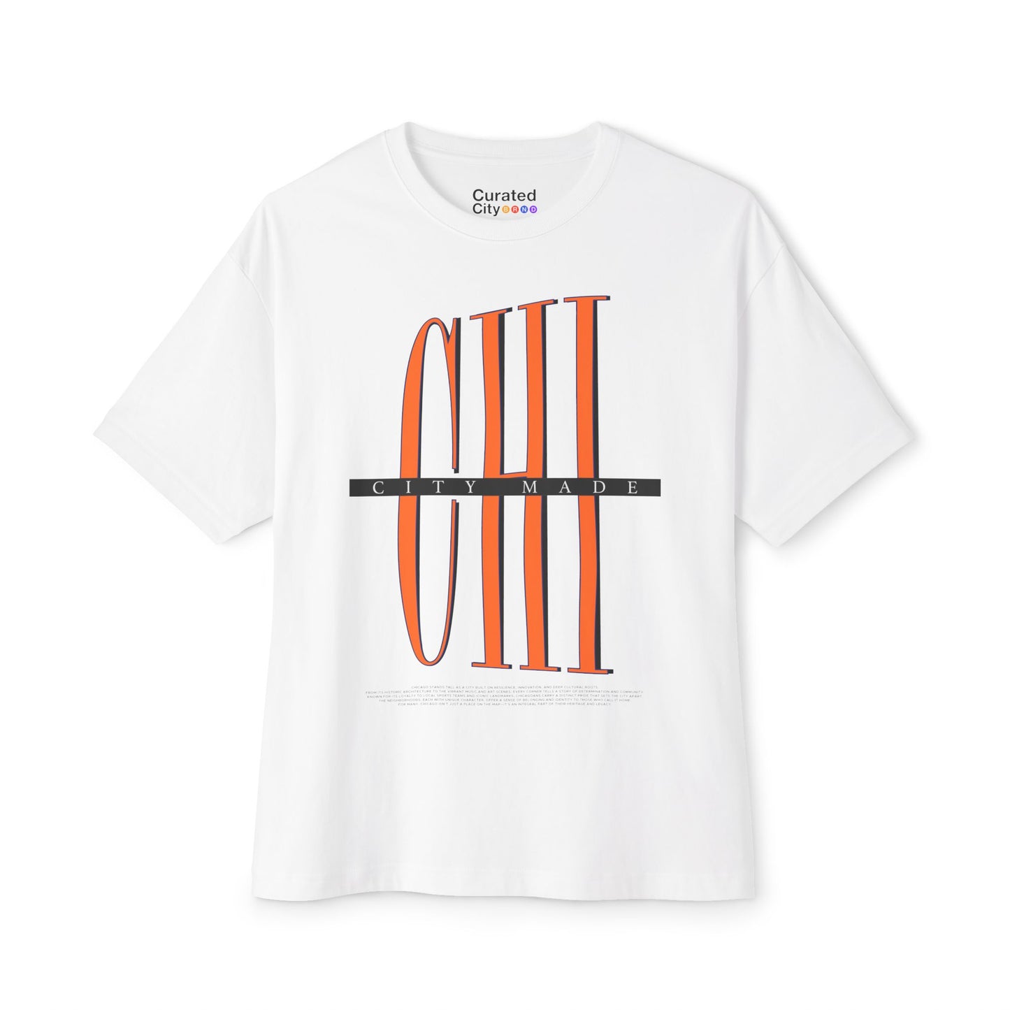 Chicago City-Made Tee | Orange