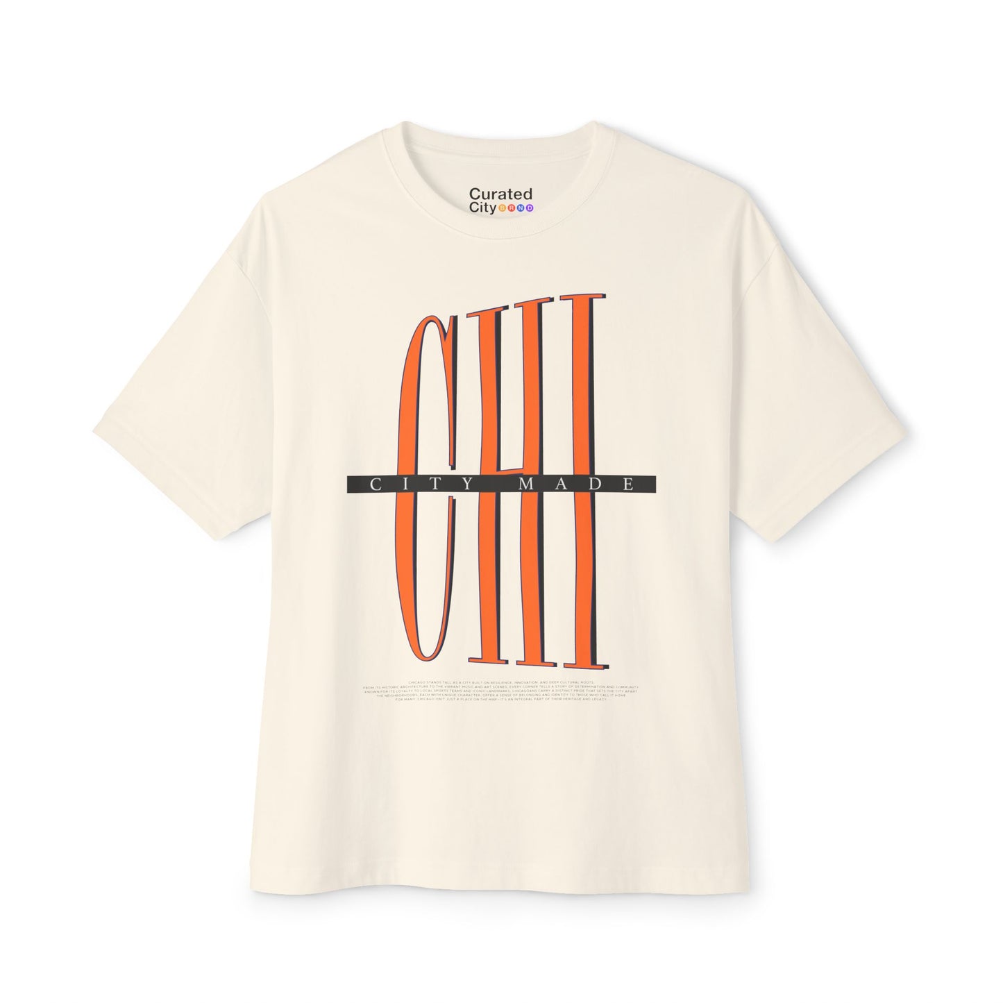 Chicago City-Made Tee | Orange