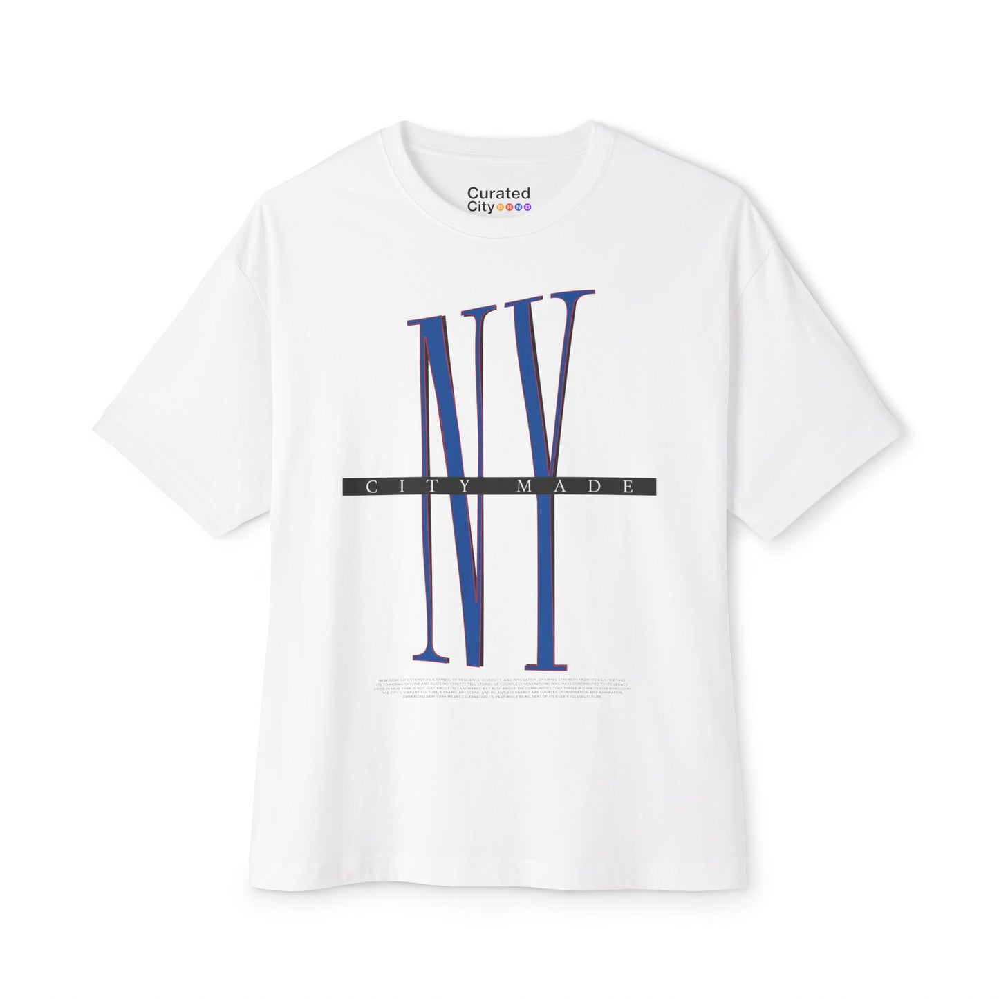 New York City-Made Tee | Blue