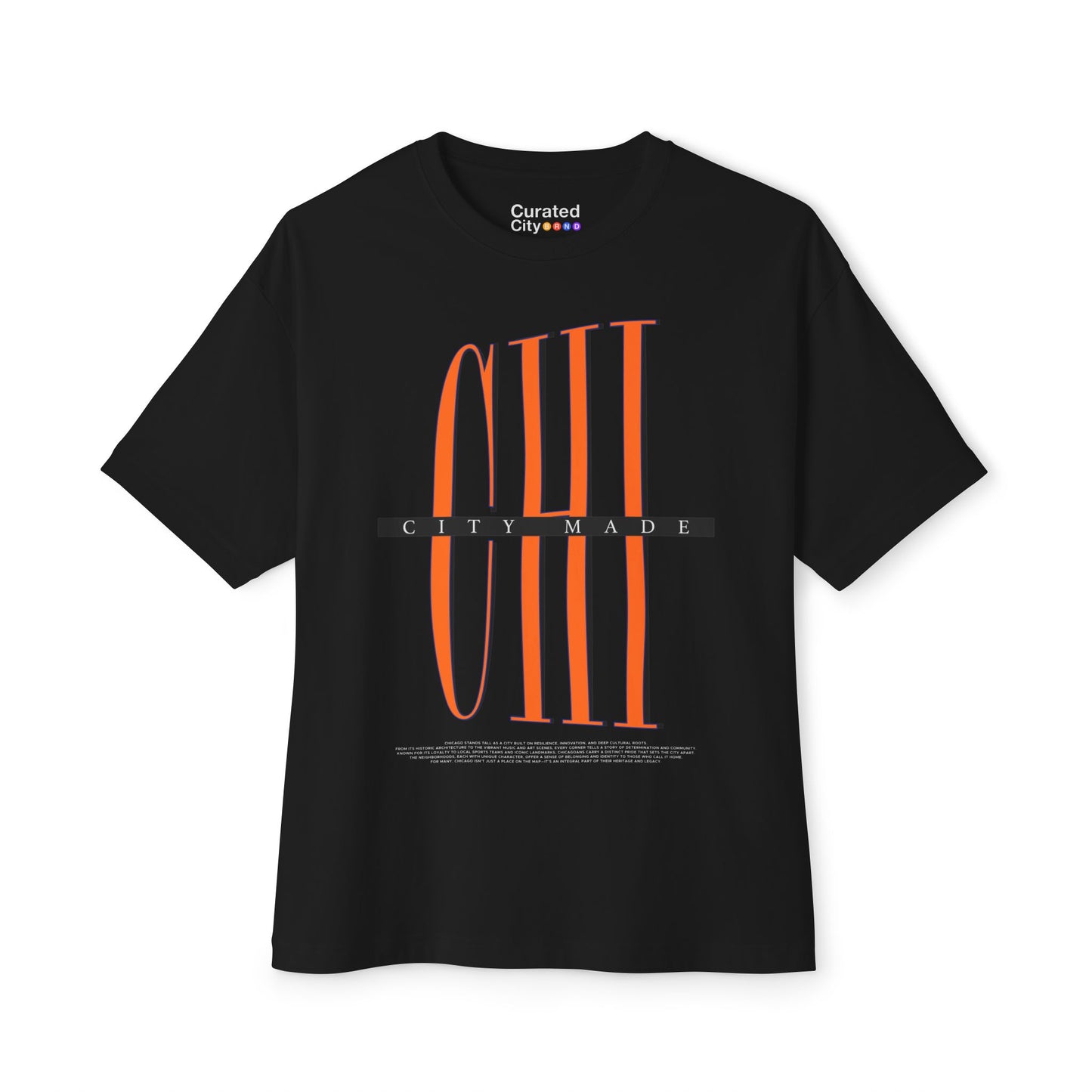 Chicago City-Made Tee | Orange
