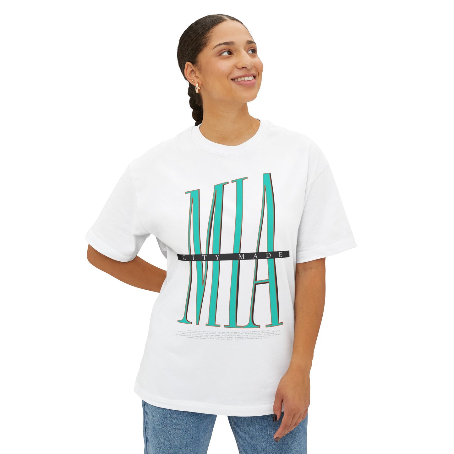 Miami City-Made Tee | Teal