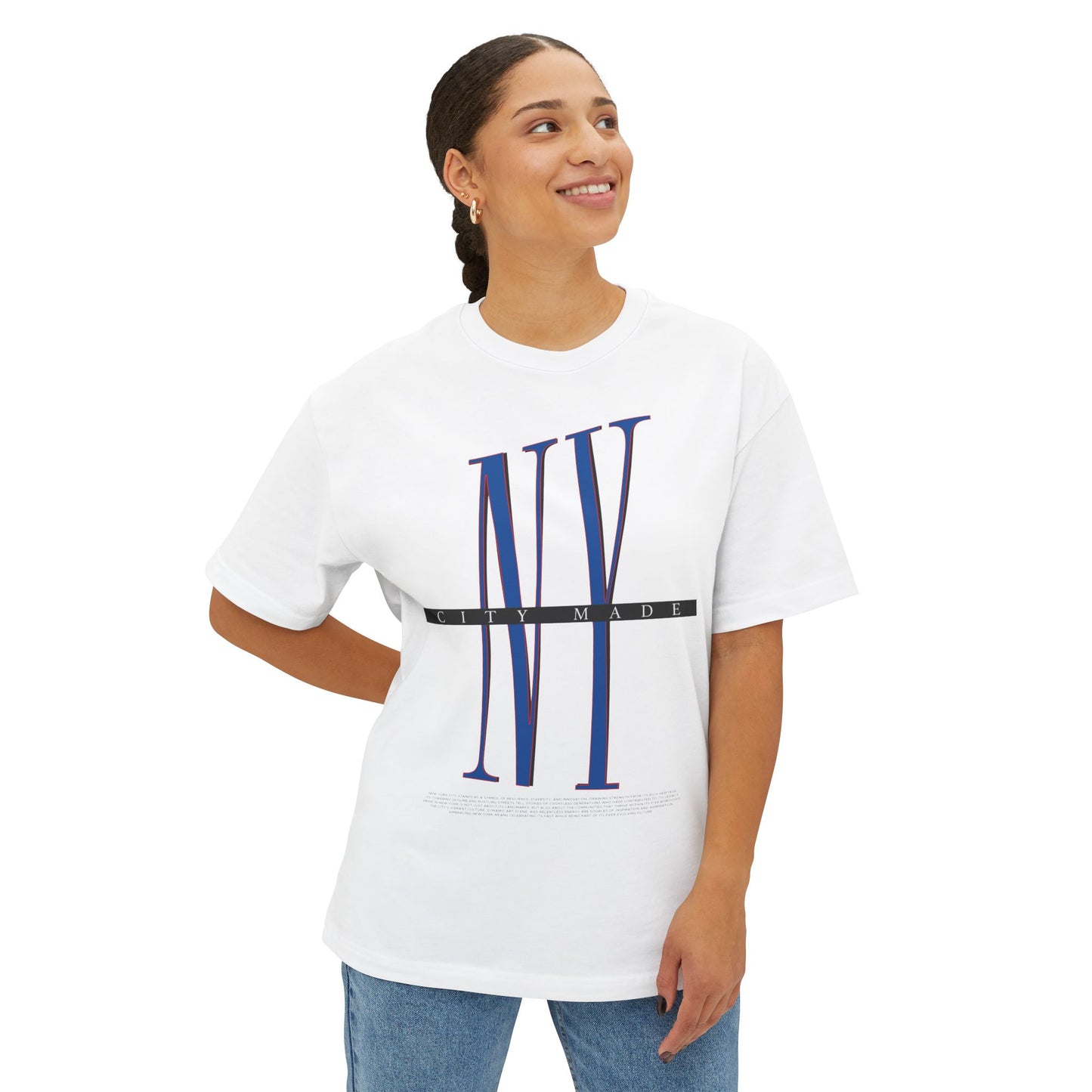 New York City-Made Tee | Blue