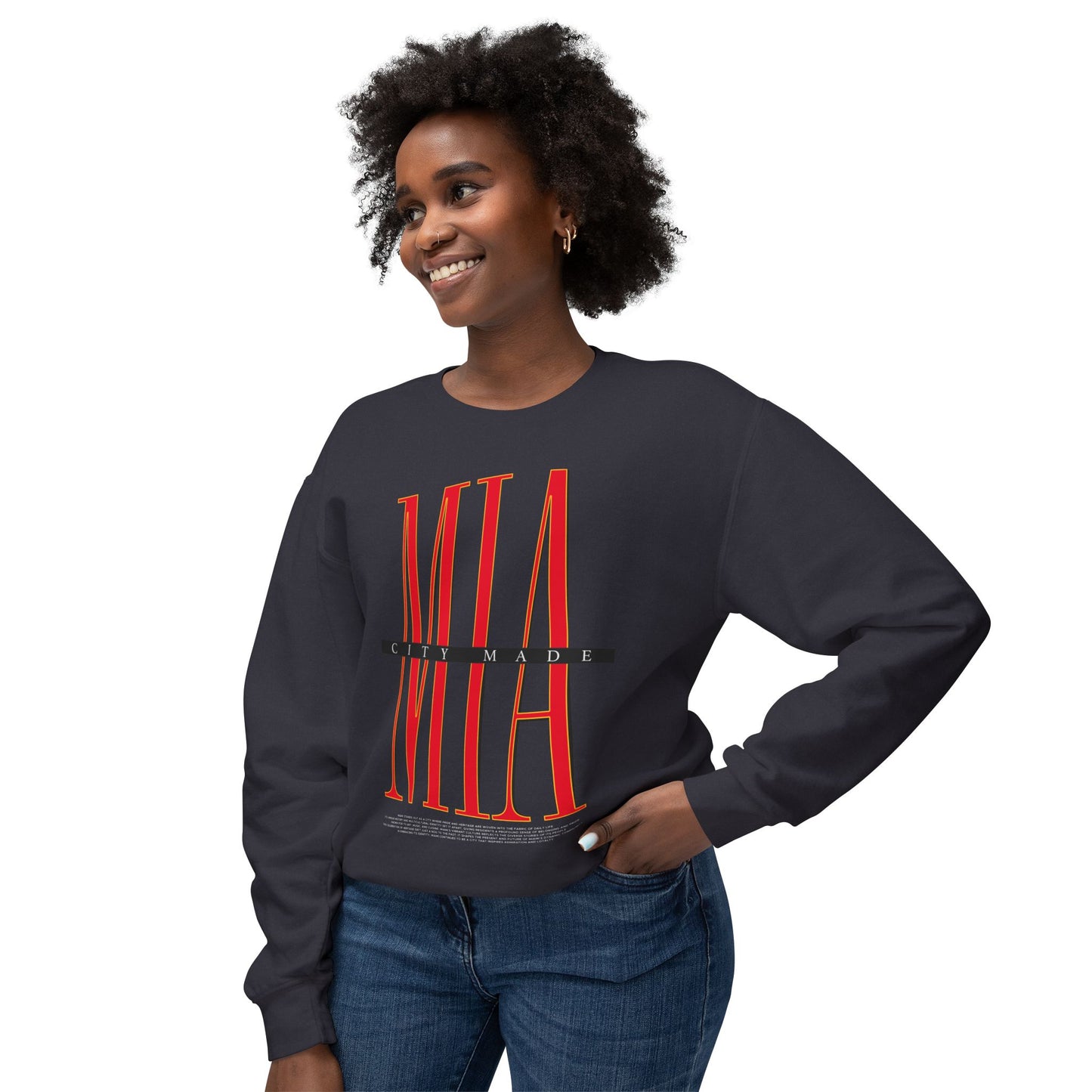 Miami City-Made Crewneck | Red