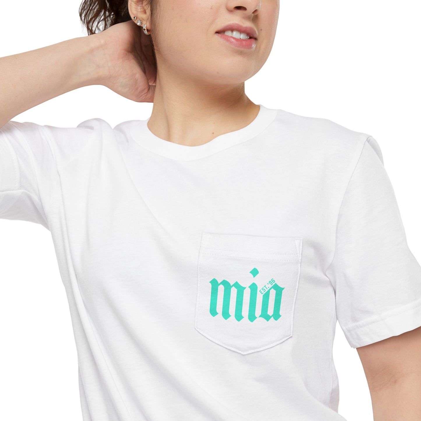 Miami Est. Pocket Tee | Teal