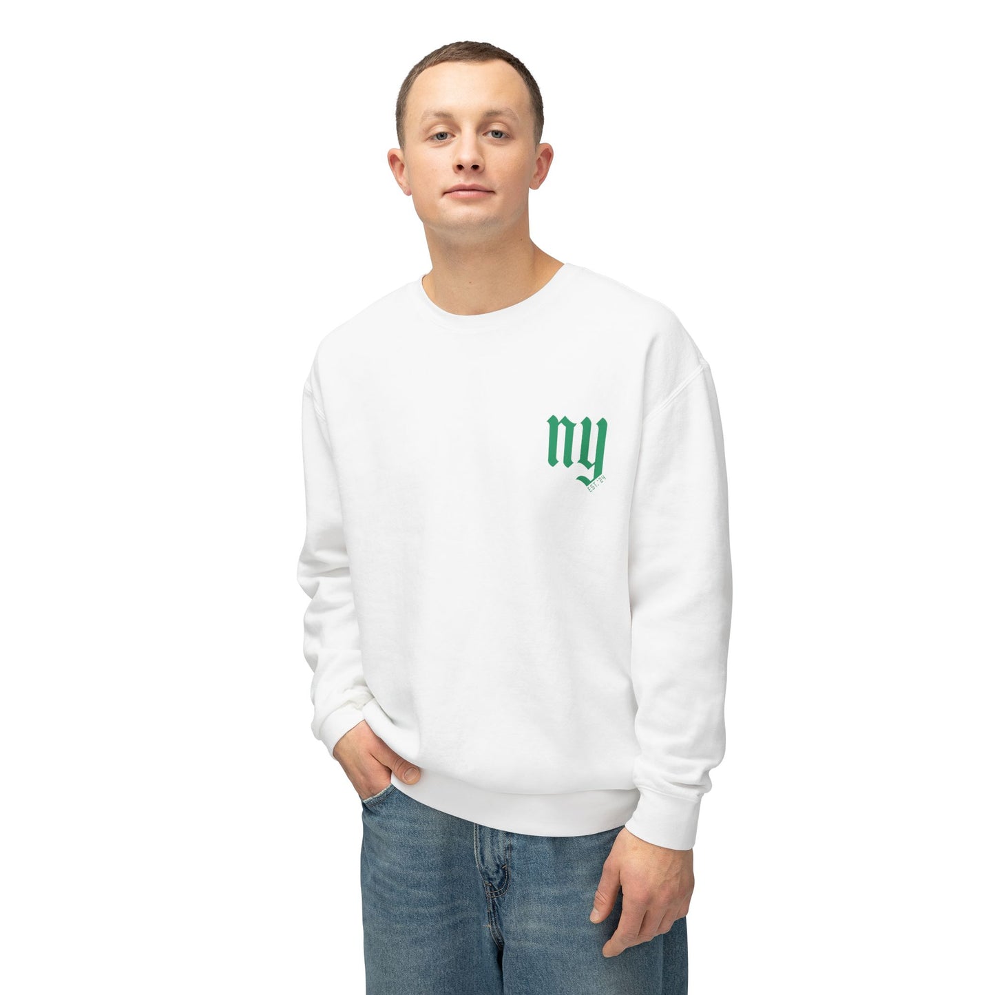 New York Est. Crewneck | Green