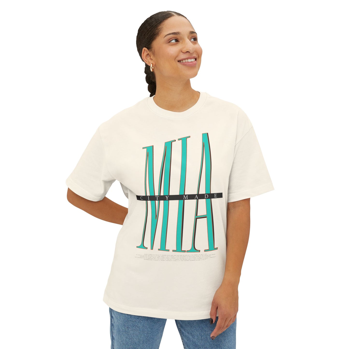 Miami City-Made Tee | Teal