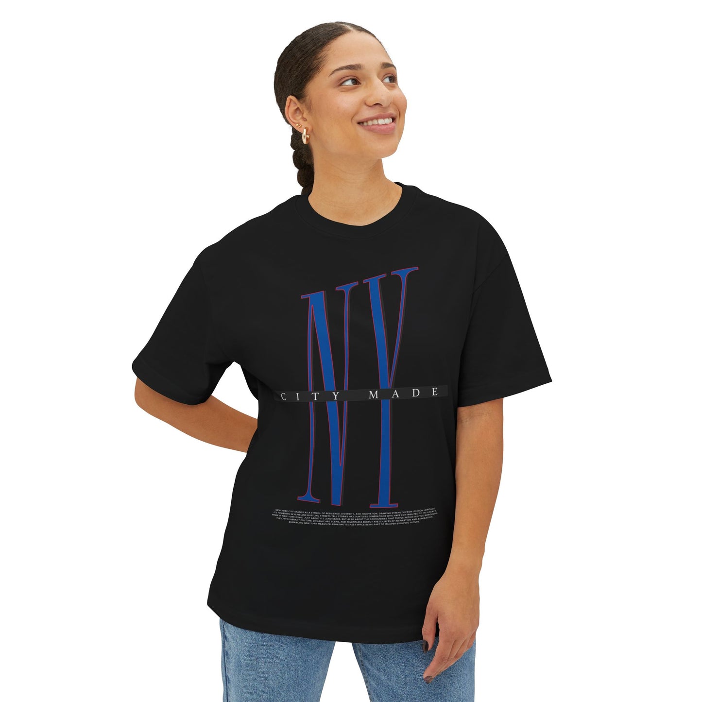 New York City-Made Tee | Blue