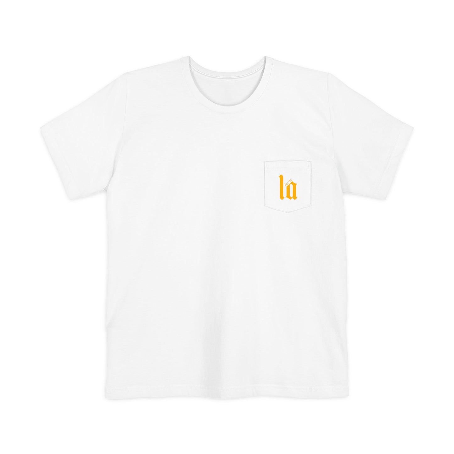 Los Angeles Est. Pocket Tee | Yellow