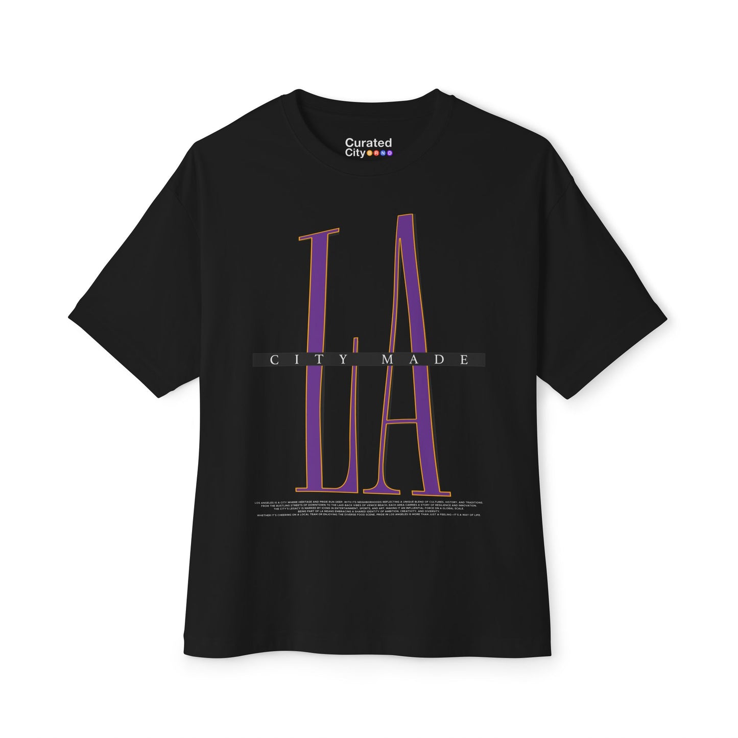 Los Angeles City-Made Tee | Purple