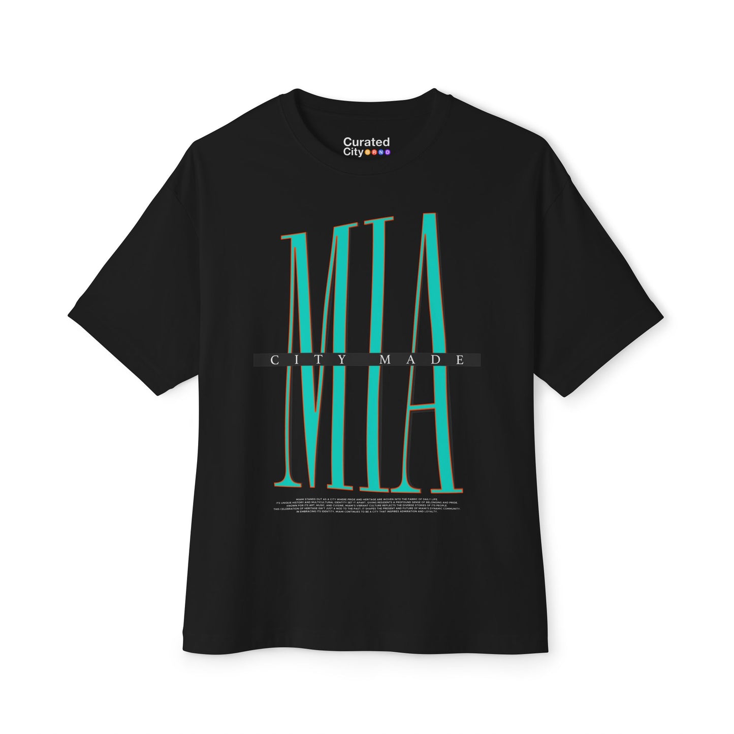 Miami City-Made Tee | Teal