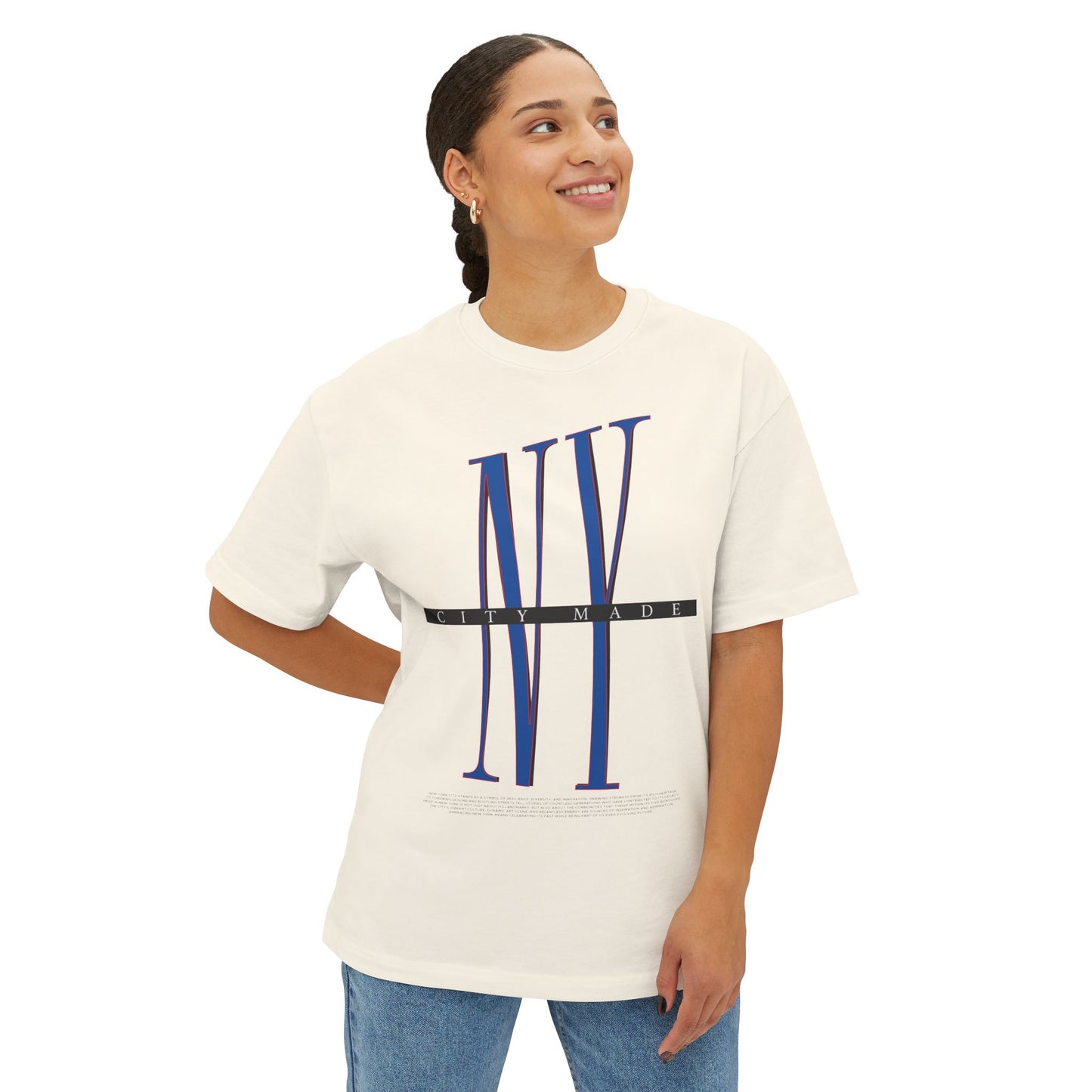 New York City-Made Tee | Blue